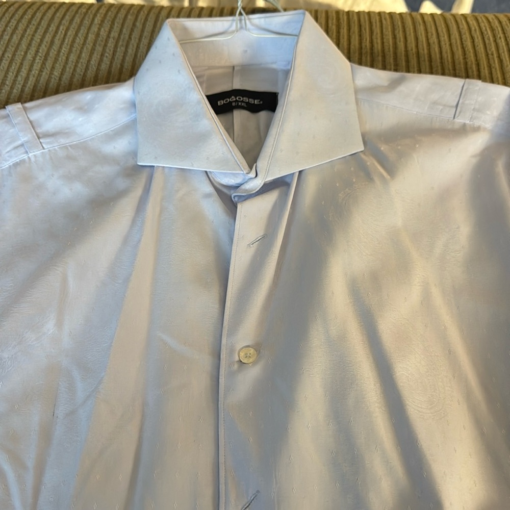 Men’s Bogosse casual dress shirt XXL shirt fits to an XL size